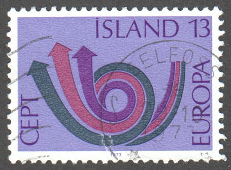 Iceland Scott 447 Used - Click Image to Close